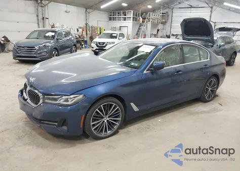 2021 BMW 530I xDrive из США, поврежденный, VIN WBA13BJ0XMWW95206